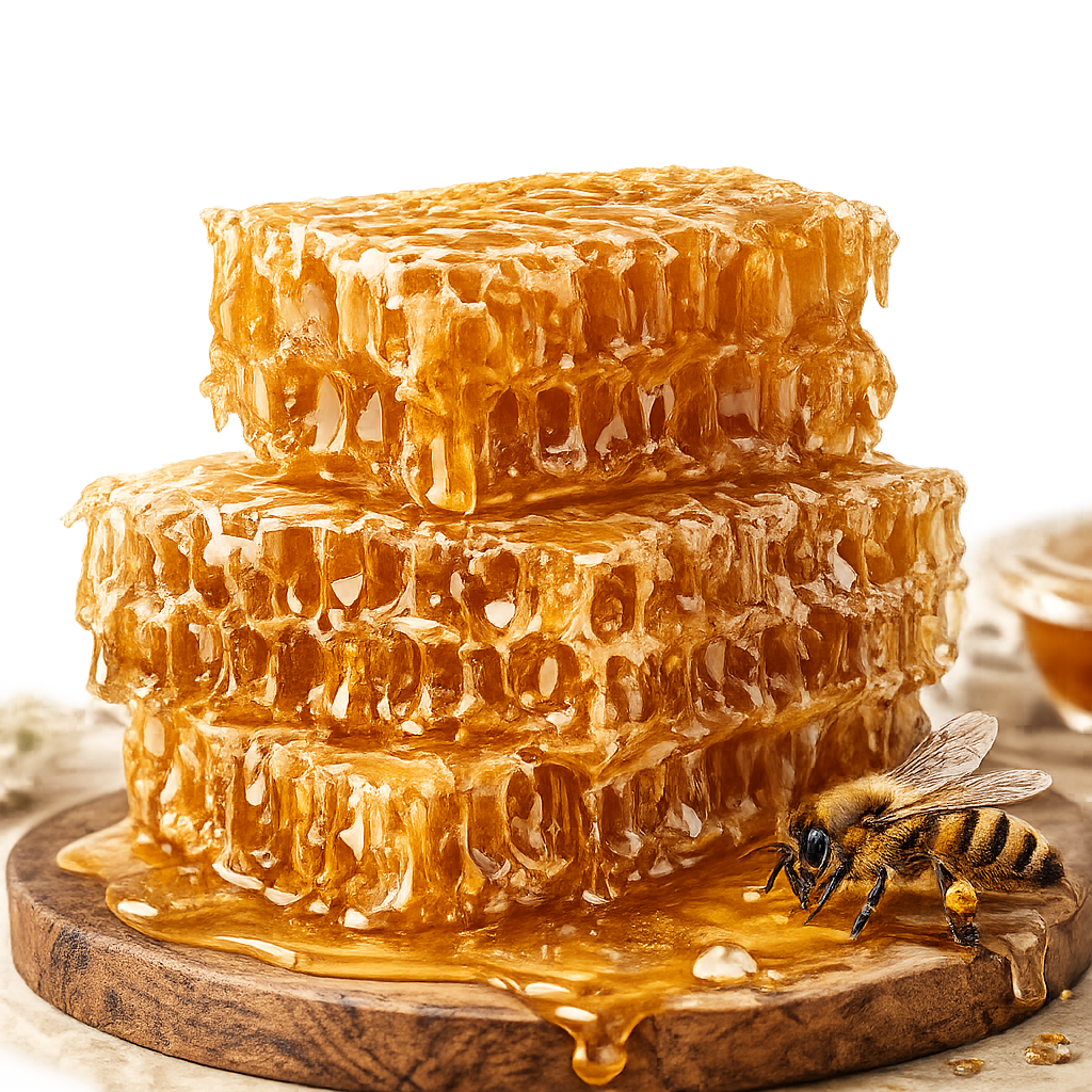Premium Raw Honeycomb Drop